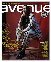 Avenue Magazine cover